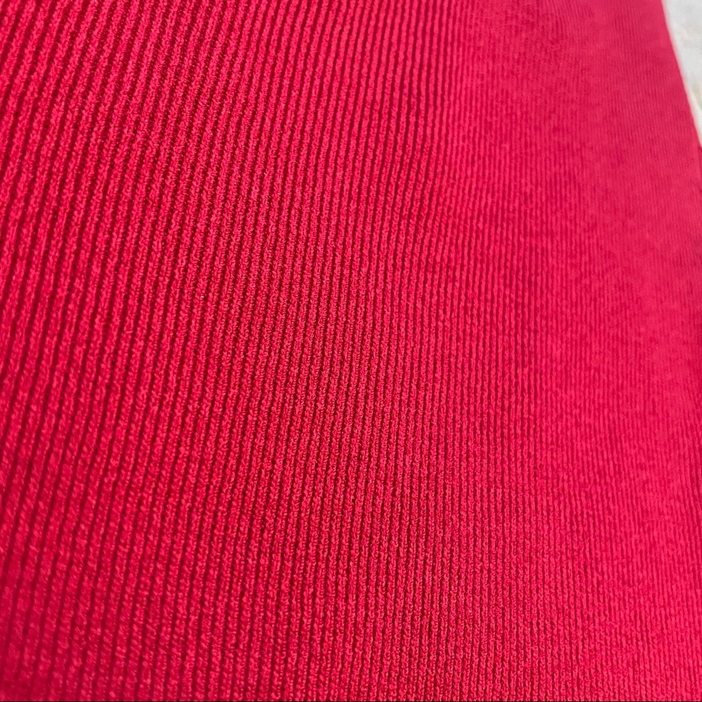 NWT! Vila Milano Red Tank Top, Size Medium - Picture 5 of 11